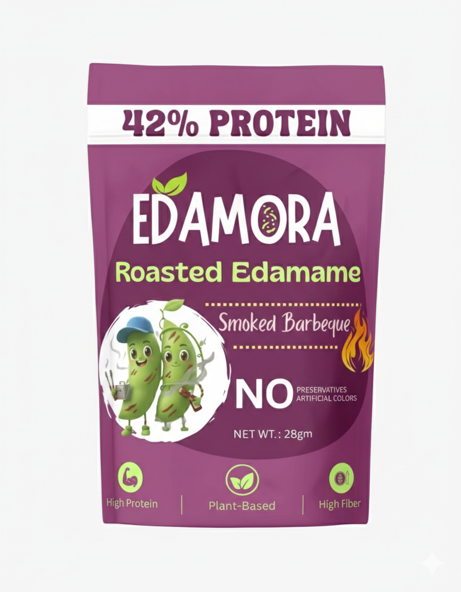 Edamora – Pack of 8 (28g Each) | Assorted Flavours