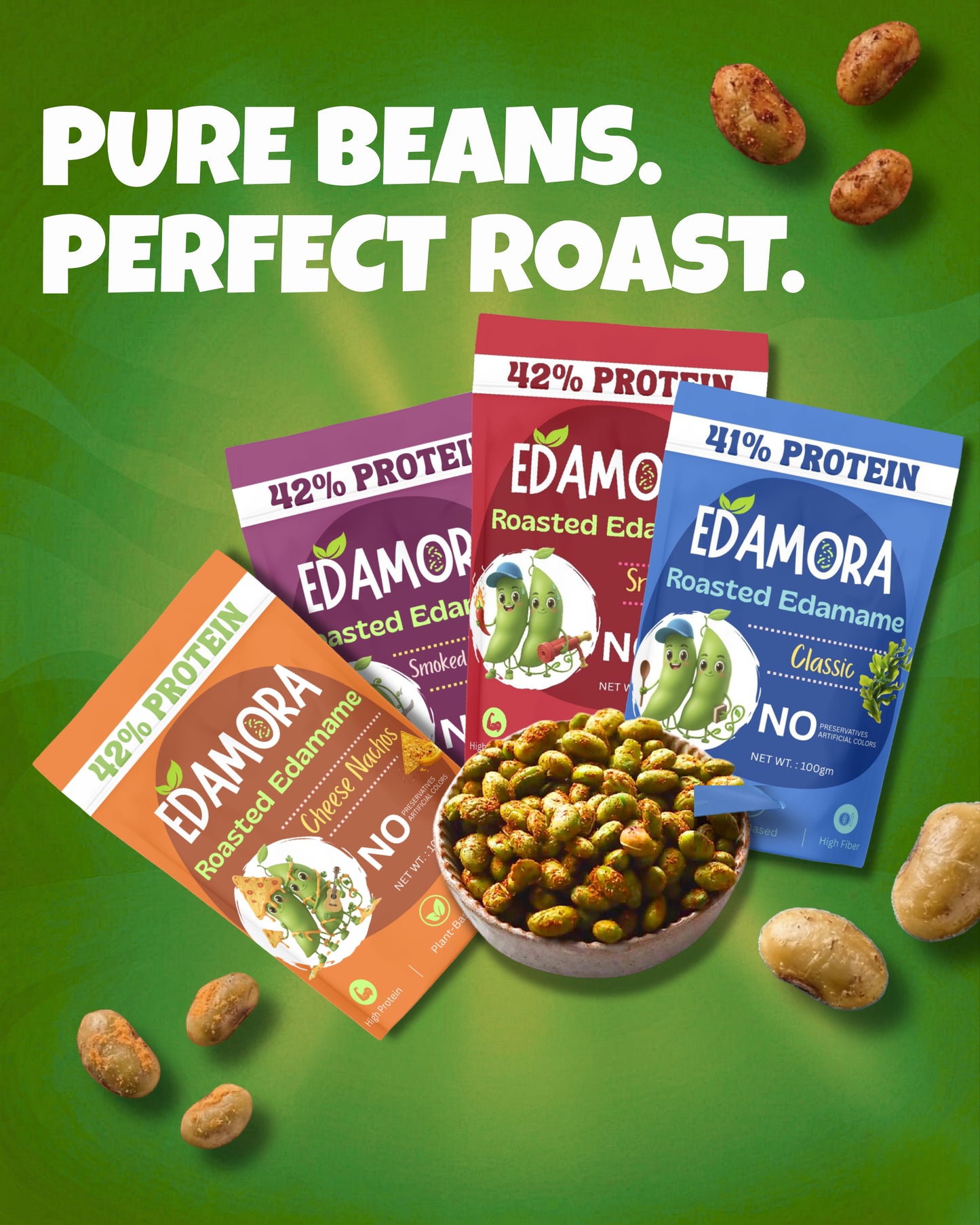 All-in-One Edamora Combo 100g/pack (4 Flavours)